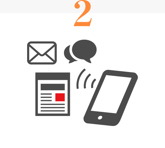 Step2. 動画をアップロードしてURLを取得しメールなどで配信します。